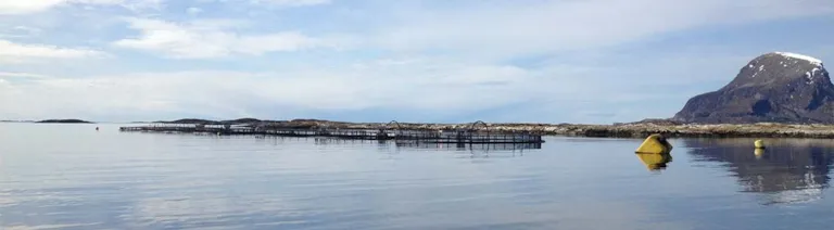Fish farm in the North of Norway