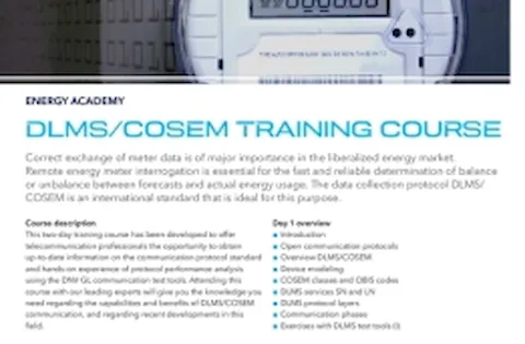 DLMS-COSEM training course